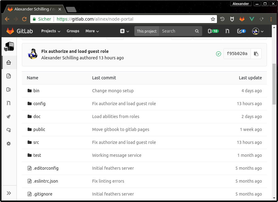 GitLab Code View