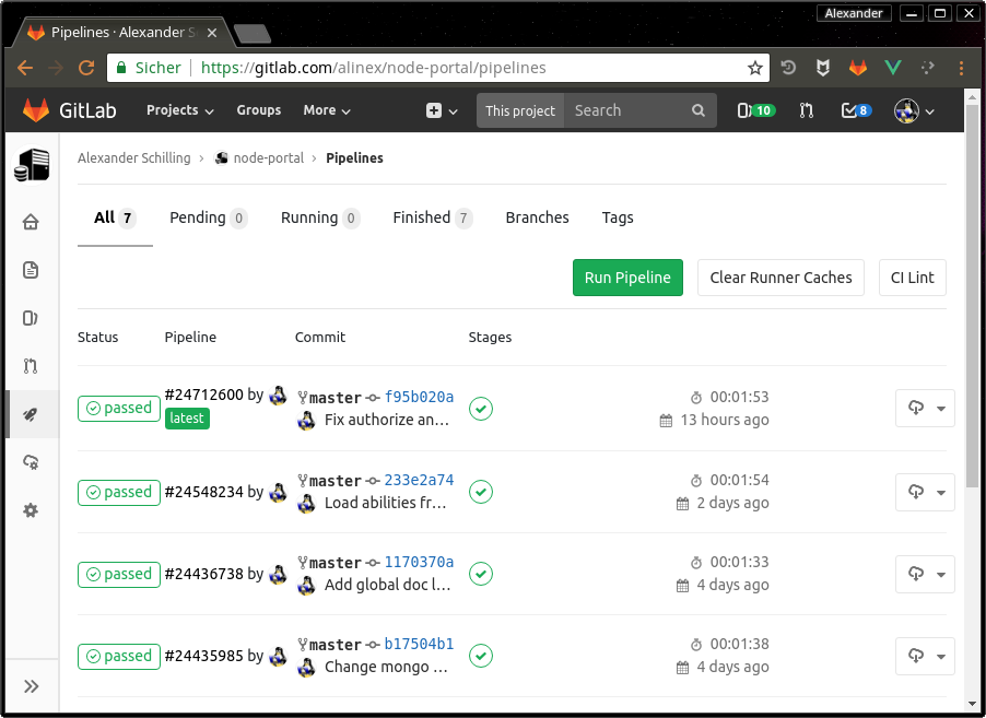 GitLab CI/CD Pipelines